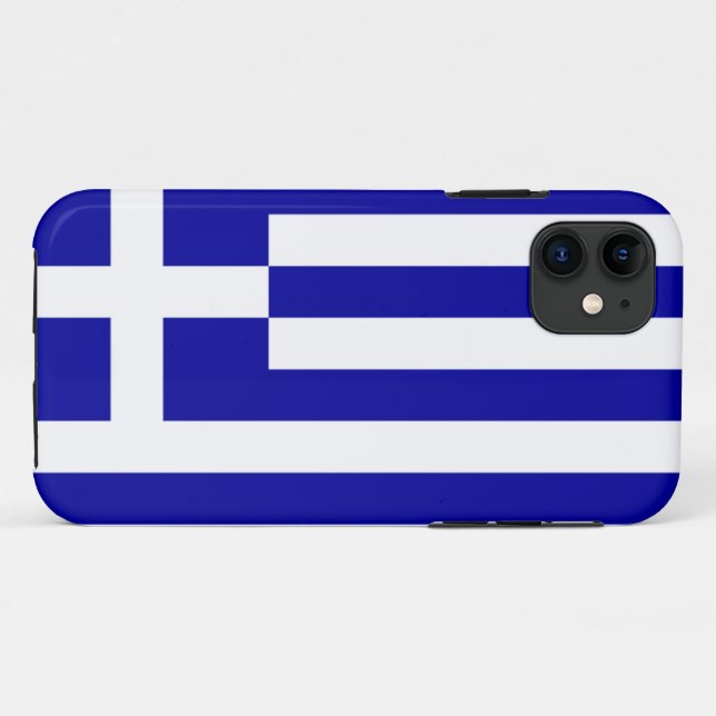 Griechenland Case-Mate iPhone Hülle (Rückseite (Horizontal))