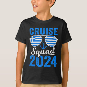 Griechenland Cruise Squad 2025 Matching Family Gro T-Shirt