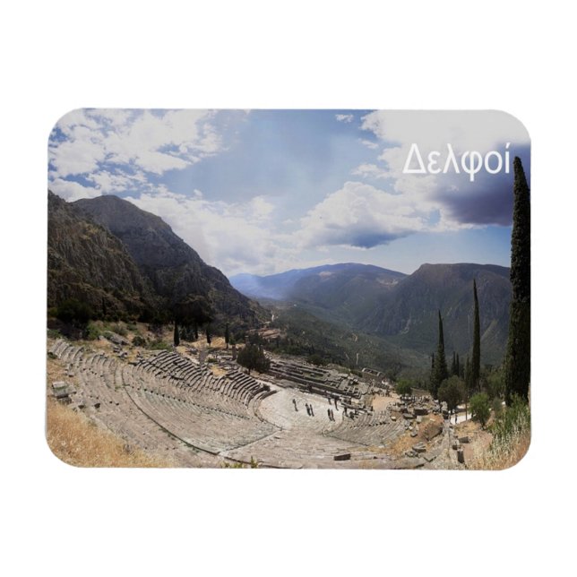 Griechenland - Delphi - Magnet (Horizontal)