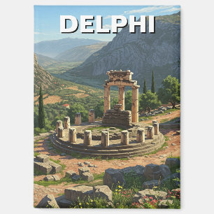 Griechenland Delphi Travel Magnet