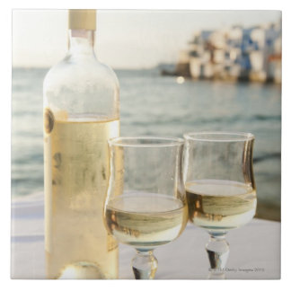 Griechenland, die Kykladen-Inseln, Mykonos, Wein Fliese