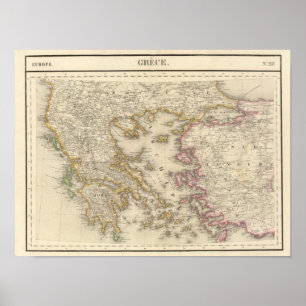Griechenland Europa 27 Poster