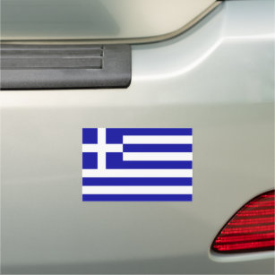 Griechenland-Flagge Auto Magnet