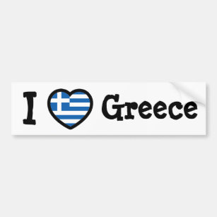 Griechenland-Flagge Autoaufkleber
