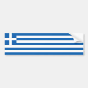 Griechenland-Flagge Autoaufkleber