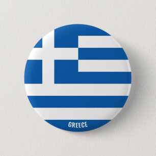 Griechenland-Flagge Charming Patriotic Button