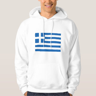 Griechenland Flagge GR Hoodie
