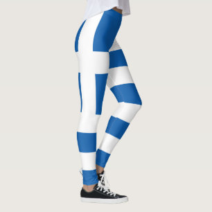 Griechenland-Flagge Leggings