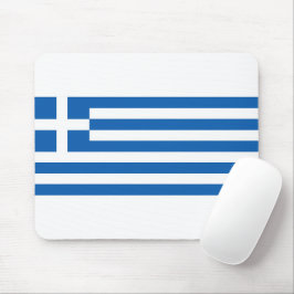 Griechenland-Flagge Mousepad