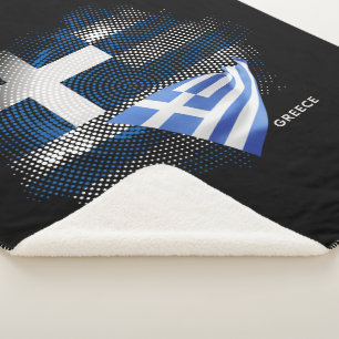 Griechenland-Flagge Sherpadecke