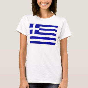 Griechenland-Flagge T-Shirt
