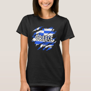 Griechenland-Flagge T-Shirt