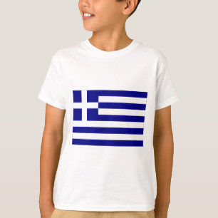 Griechenland-Flagge T-Shirt