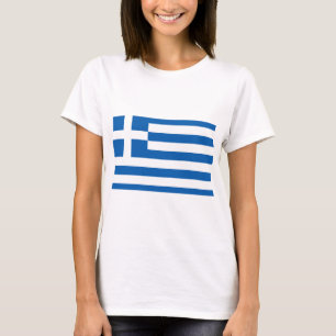 Griechenland-Flagge T-Shirt