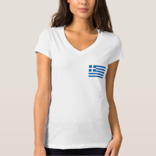 Griechenland-Flagge T-Shirt