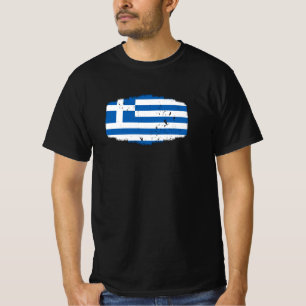 Griechenland-Flagge T-Shirt