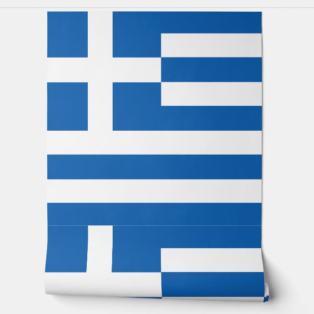 Griechenland-Flagge Tapete (Abrollen)