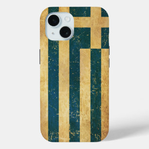 Griechenland-Flagge Vintage Grunge Case-Mate iPhone Hülle