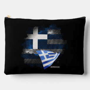Griechenland-Flagge Zubehörtasche