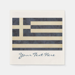Griechenland-Flaggen-Party-Servietten Serviette