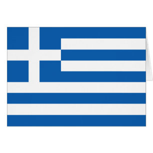 Griechenland-Flaggenkarte