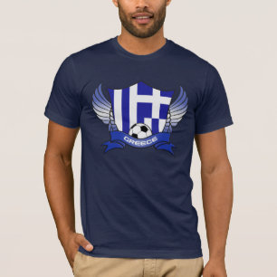 Griechenland-Fußball T-Shirt