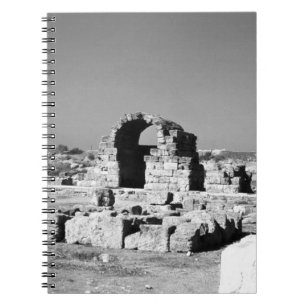 Griechenland Geschäfte Ancient Corinth Agora 1970 Notizblock