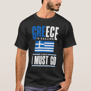Griechenland Griechenland Flaggen Griechenland ruf T-Shirt