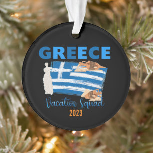 Griechenland Griechenland Urlaub Europa Reisen Ornament