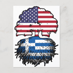 Griechenland Griechenland USA USA Vereinigte Staat Postkarte