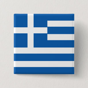 Griechenland (griechische Flagge) Button