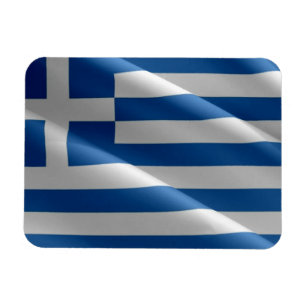 Griechenland - griechische Flagge - Magnet