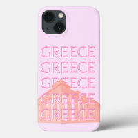 Griechenland, griechische Kunst, Pastel Travel Art