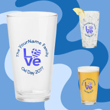 Griechenland Herzenflagge Blaue LIEBE Personalisie