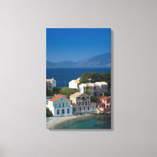 GRIECHENLAND, Ionische Inseln, KEFALONIEN, Assos: Leinwanddruck