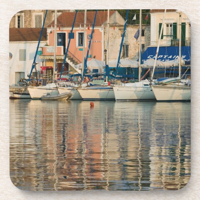 GRIECHENLAND, Ionische Inseln, KEFALONIEN, Fiskard Untersetzer (Vorderseite)