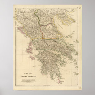 Griechenland, ionische Inseln Poster