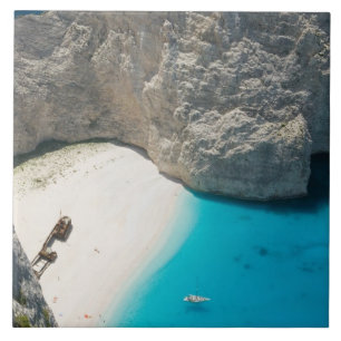 GRIECHENLAND, Ionische Inseln, ZAKYNTHOS, SCHIFFFA Fliese