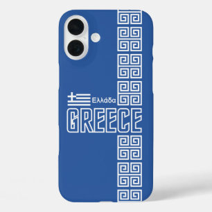 Griechenland iPhone 4 Case-Mate, benutzerdefinierb 16 Plus Hülle