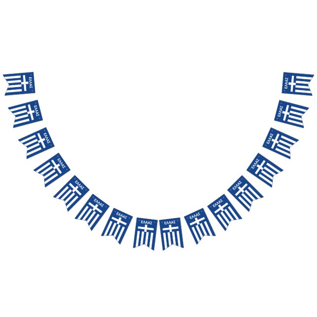 Griechenland - Jagdfahnen Wimpelkette (Alle)