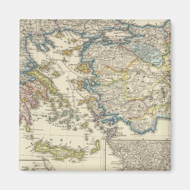 Griechenland, Kleinasien 1453 Magnet (Vorne)