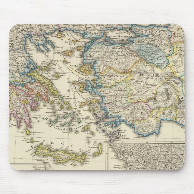 Griechenland, Kleinasien 1453 Mousepad (Vorne)