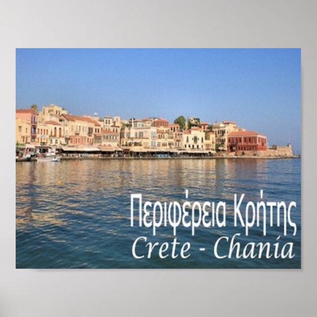 Griechenland - Kreta - Chania - Poster (Vorne)