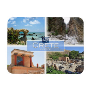 Griechenland - Kreta - Knossos - Elafonisi - Magnet
