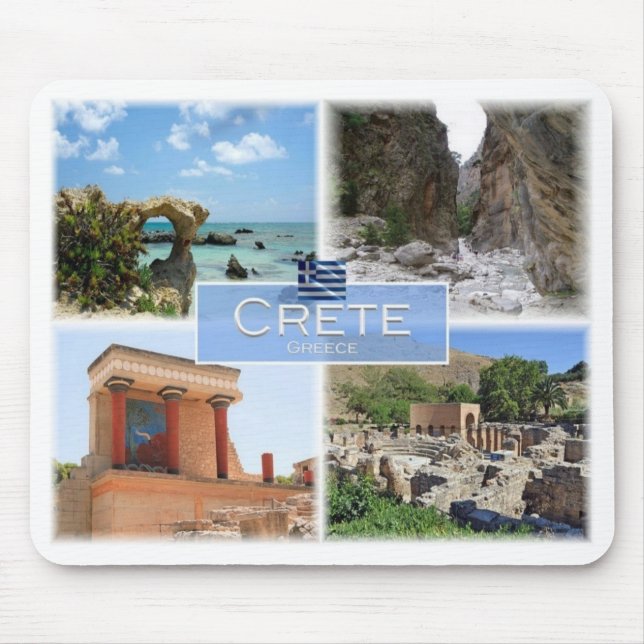 Griechenland - Kreta - Knossos - Elafonisi - Mousepad (Vorne)