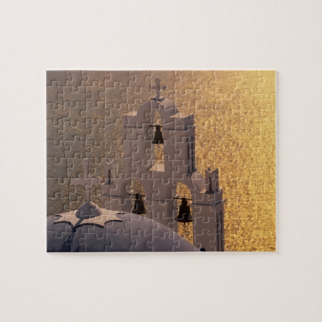 Griechenland, Kykladen, Santorini, Thira, Puzzle (Horizontal)
