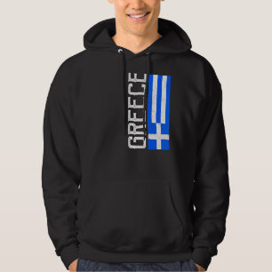 Griechenland: Land unterstützt griechische Flagge Hoodie