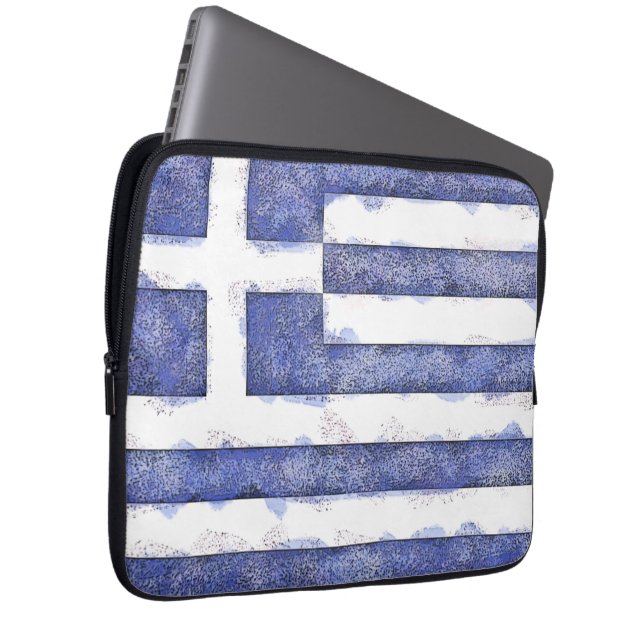 Griechenland Laptopschutzhülle (Vorne Rechts)