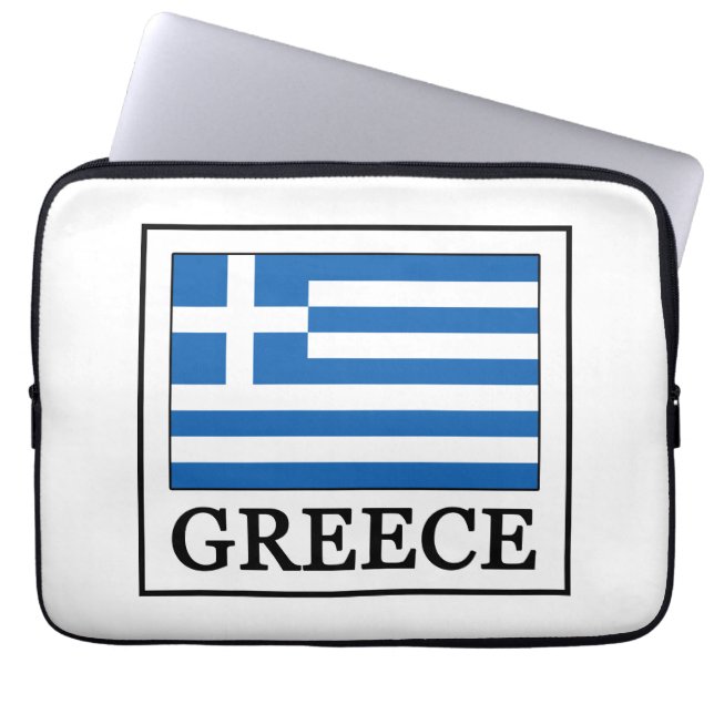 Griechenland Laptopschutzhülle (Vorderseite)