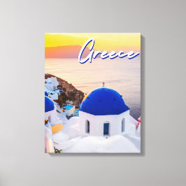 Griechenland Leinwanddruck